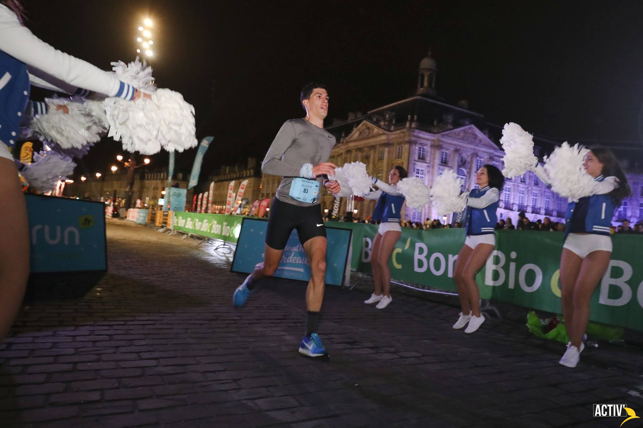 marathon de bordeaux arrivée