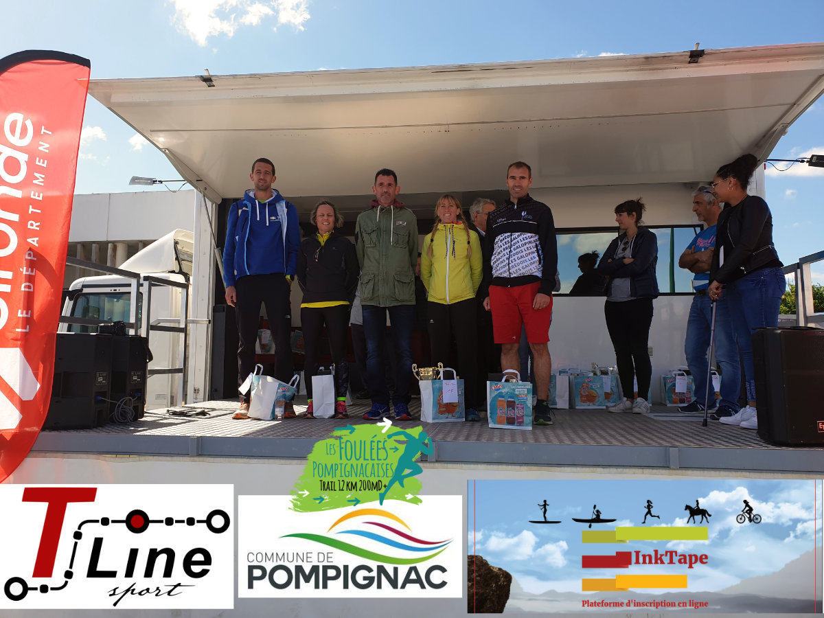 Podium Trail de pompignac